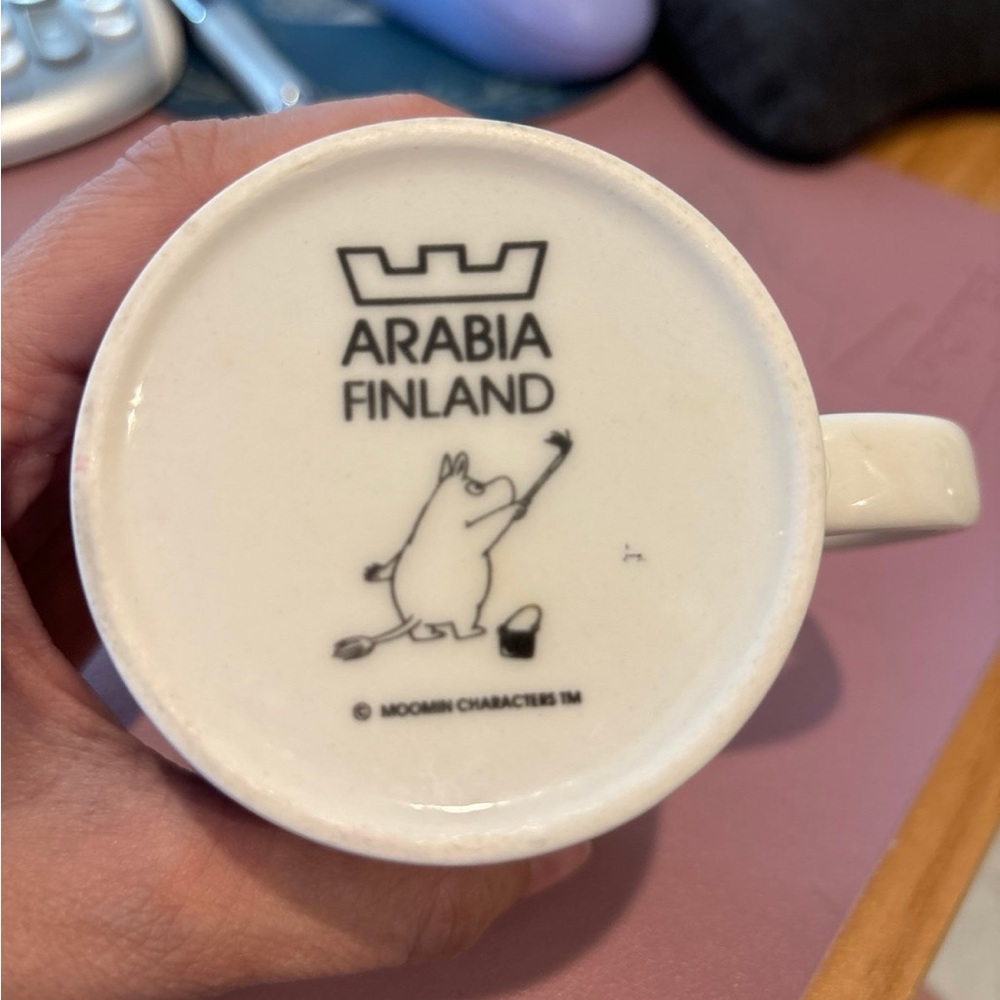 Hemulen 2004–2013 Arabia Finland Moomin Mug - Picture 4 of 4